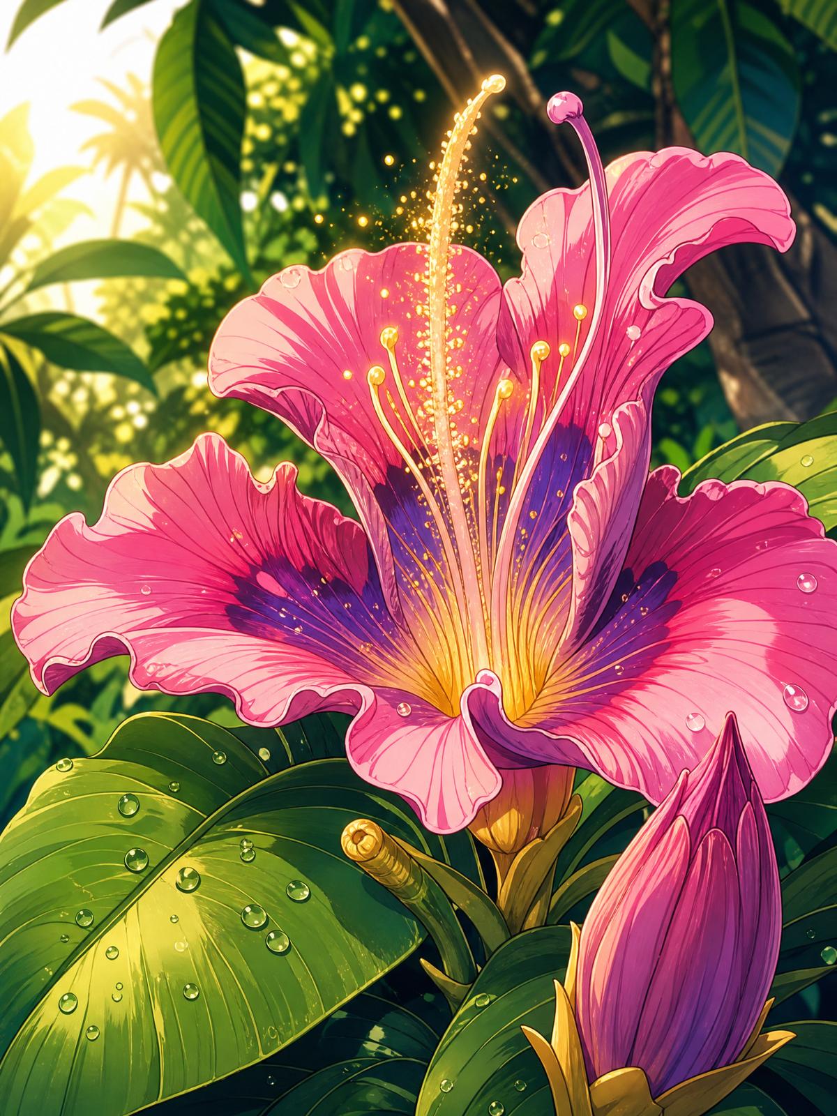 麻豆视频【麻豆视频植物视频】热带雨林珍稀兰花完整开花视频教程